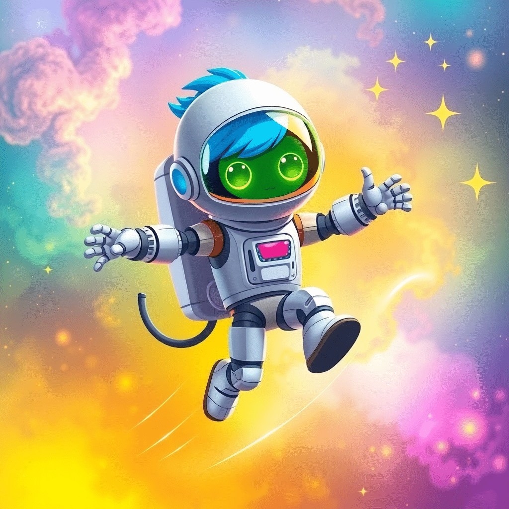Cosmic Voyager Zara’s Galactic Leap of Adventure