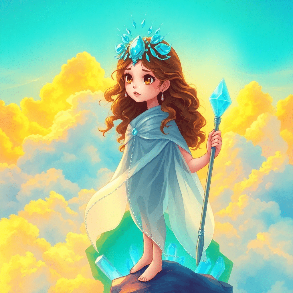 Whispers from the Celestial Crystal Maiden’s Hidden Realm