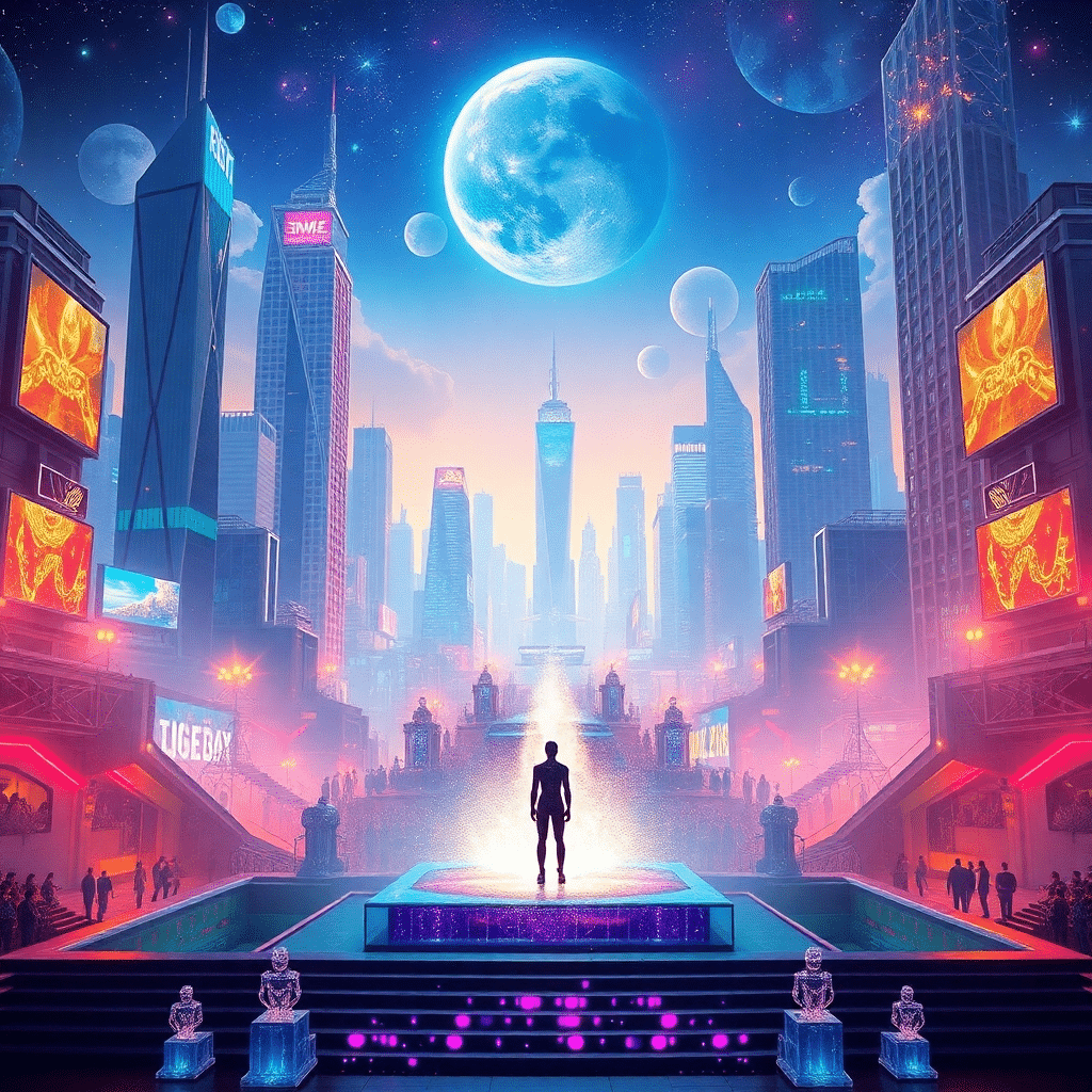 Celestial Harmony in Metro Nova City