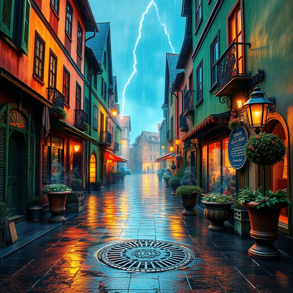 Whispers of Enchantment in Mystic Rainy Haven