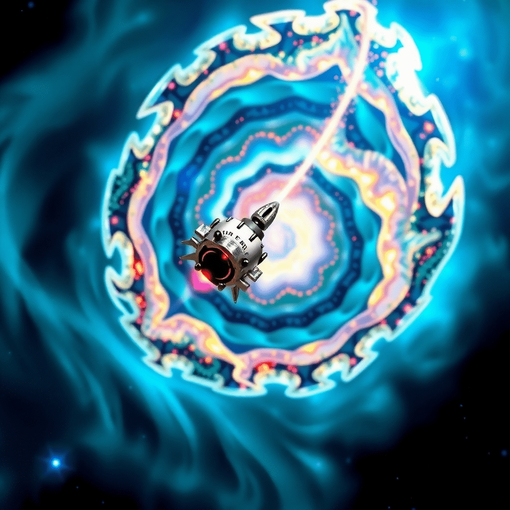 Galactic Odyssey: Celestial Bloom and the Aurora Knight
