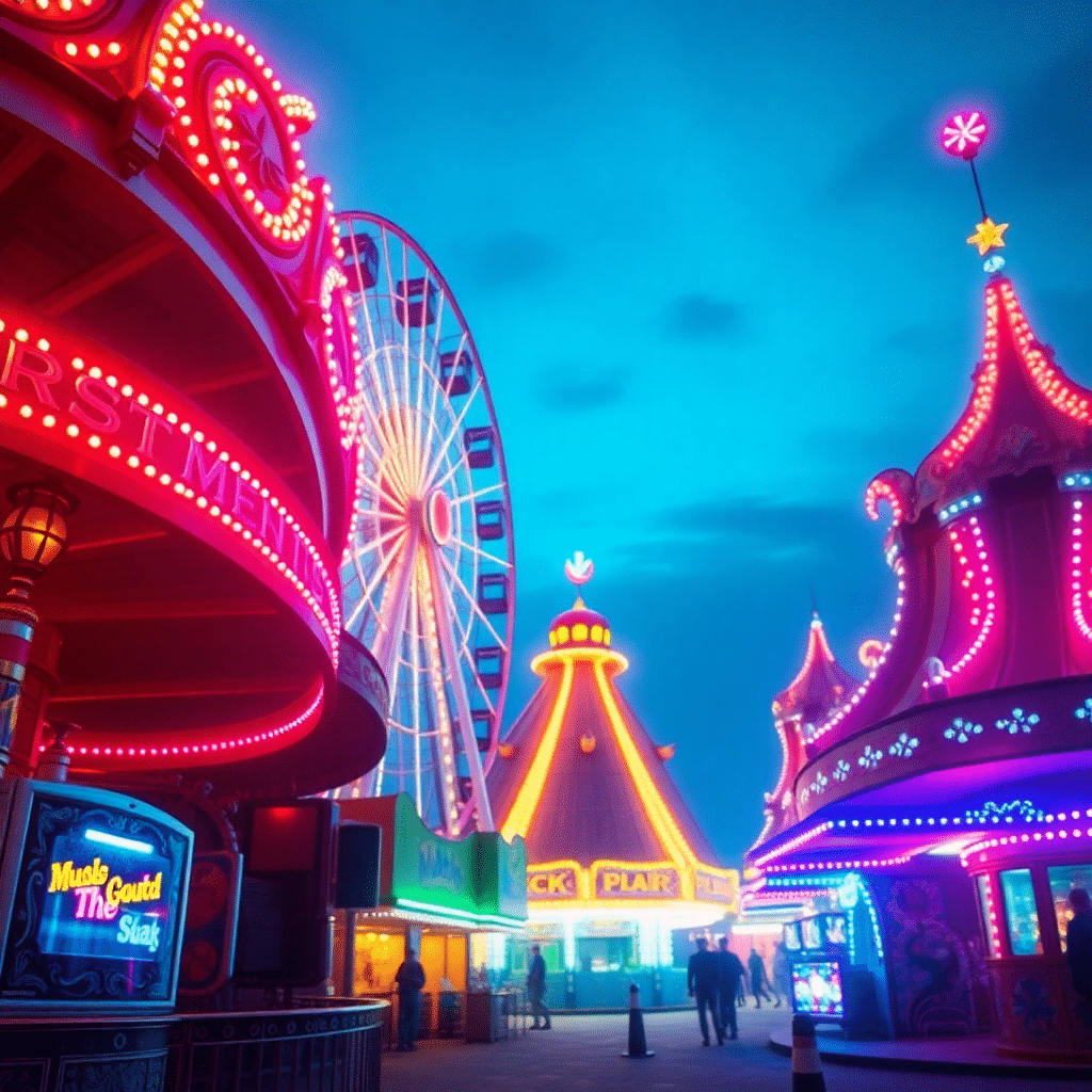 Glimmering Twilight Carnival: Whispers of a Forgotten Era