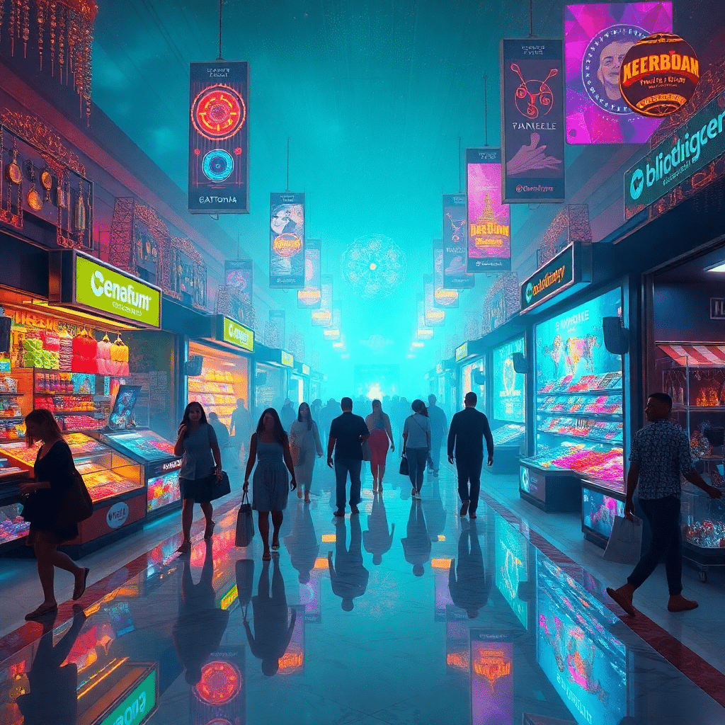 Whispers of Wonder in the Holographic Bazaar