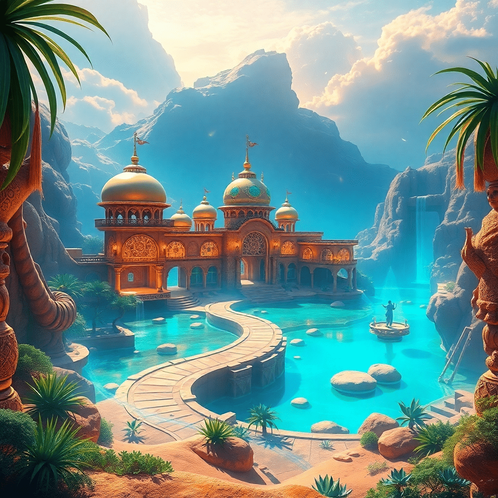 Whispers of Aethereia: The Oasis of Eldrida
