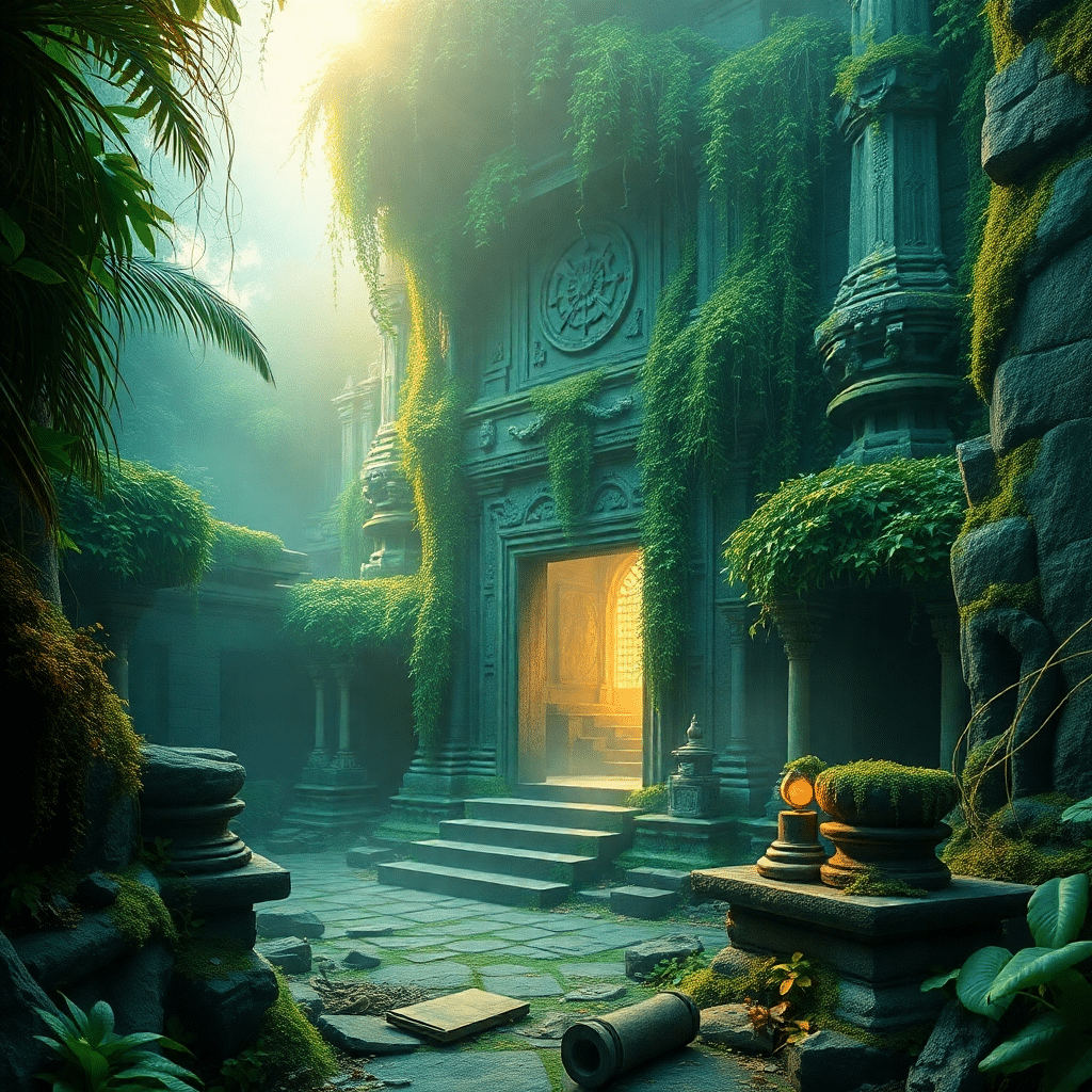 Mystical Haven of the Forgotten Golden Oracle