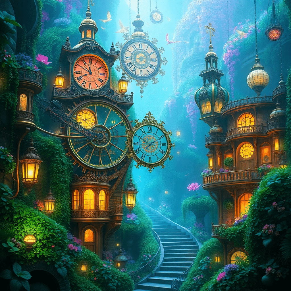 Whispers of Elysium: The Clockwork Citadel’s Emerald Splendor