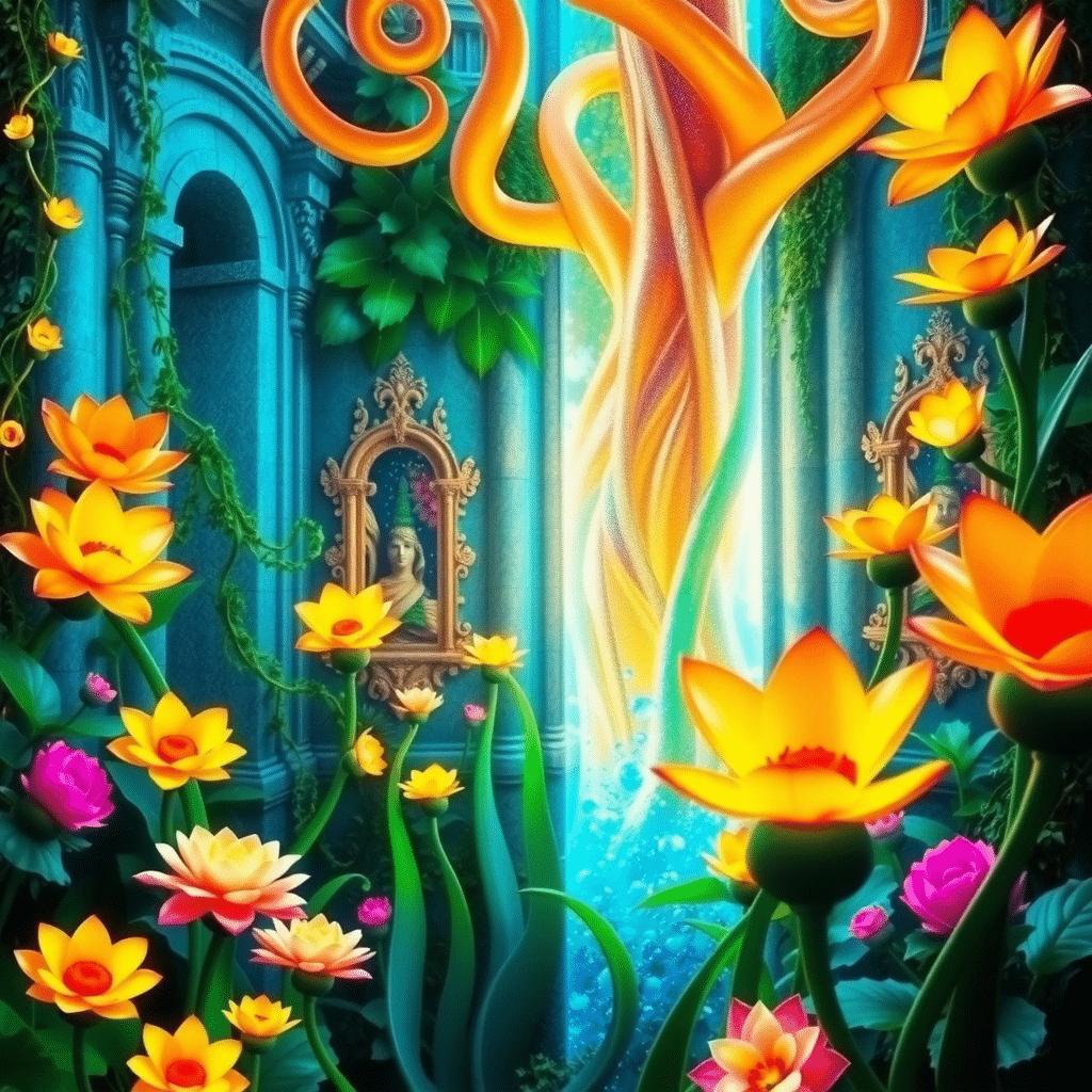 Whispering Wonders of Everbloom’s Luminous Enchanted Realm
