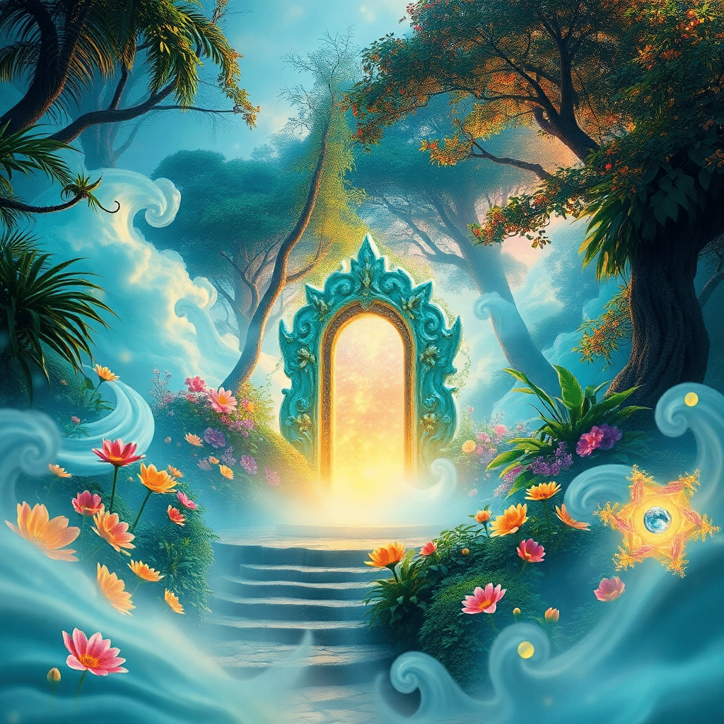 Whispers from the Luminous Jungle Portal’s Edge