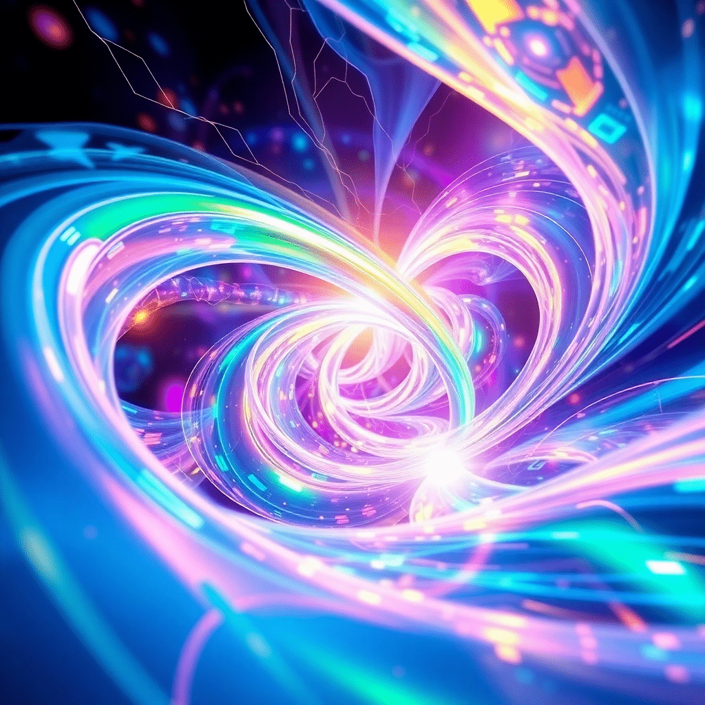 Eon’s Pulse: An Aerial Odyssey of Illuminated Dynamics