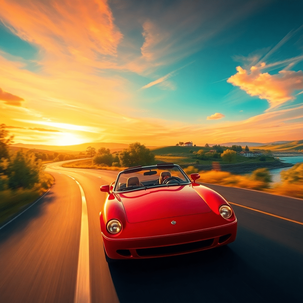 Summer Sunset Speedster