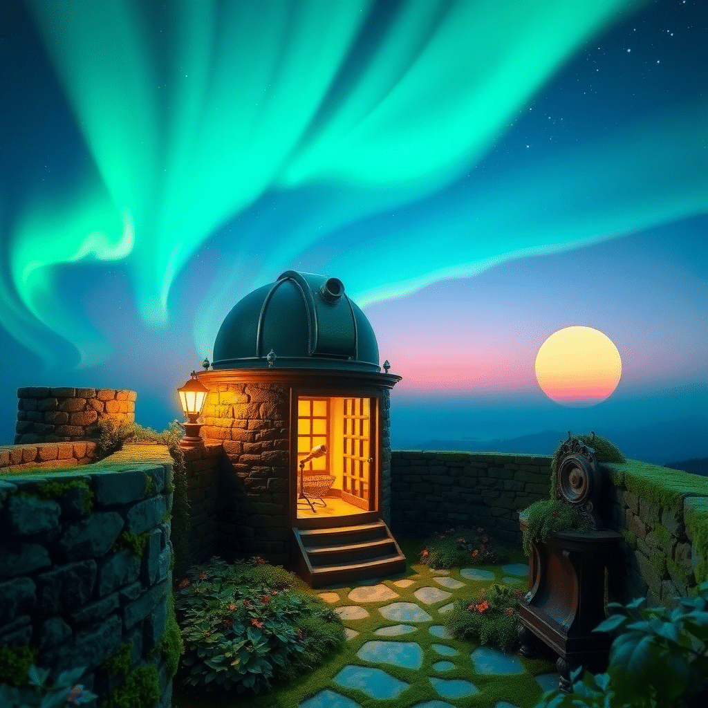 Whispers of the Celestial Vault: Observatory of Echoes