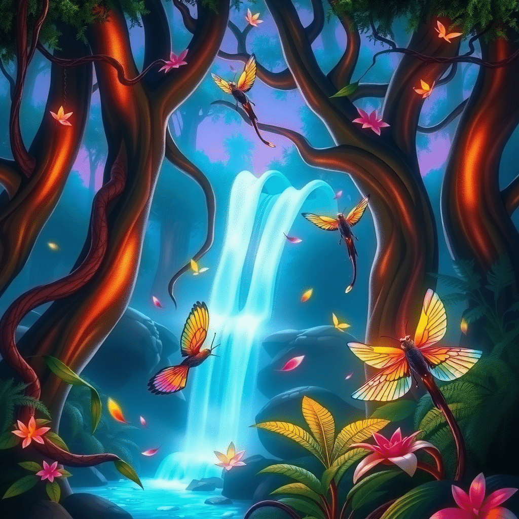 Whispers of the Luminous Jungle Sprite