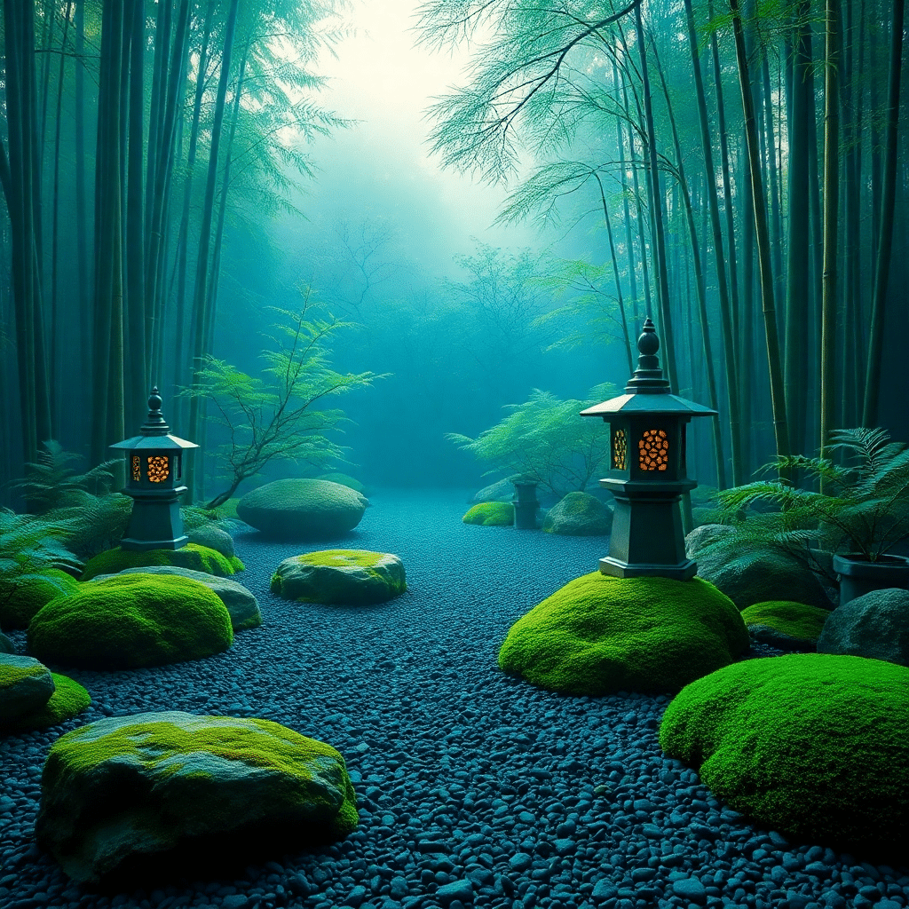 Elysian Oasis: Harmony of Serenity and Natural Beauty