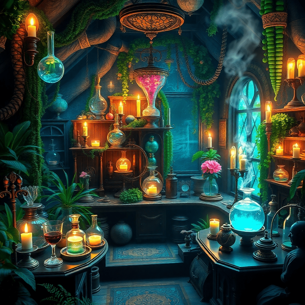 Mysticum: Chamber of Celestial Knowledge and Contemplation