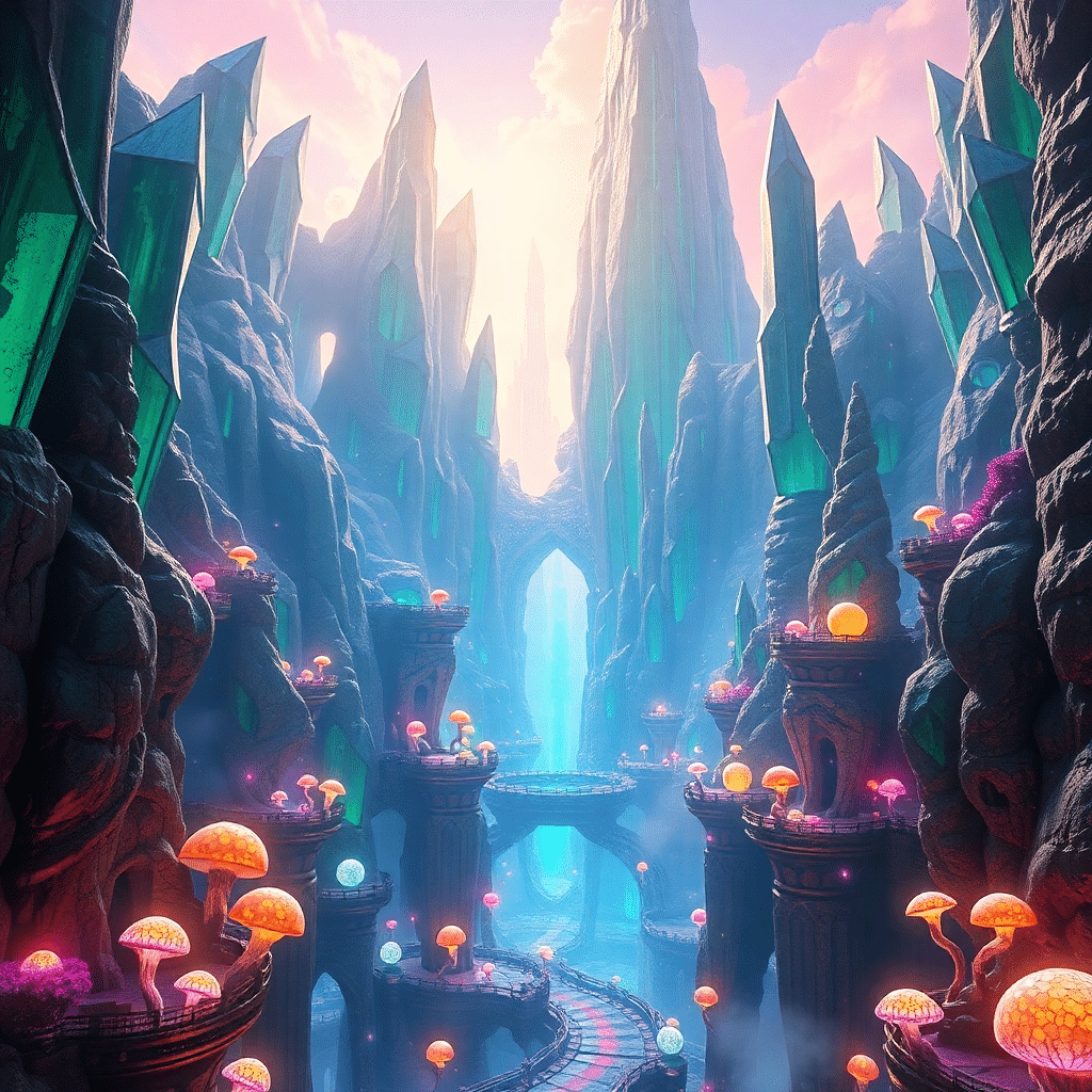 Crystal Cove: Whispers of a Forgotten Subterranean Realm