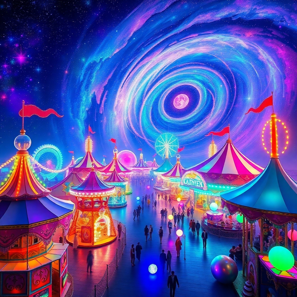 Starlight Spectacle: Celestial Carnival of Wonders
