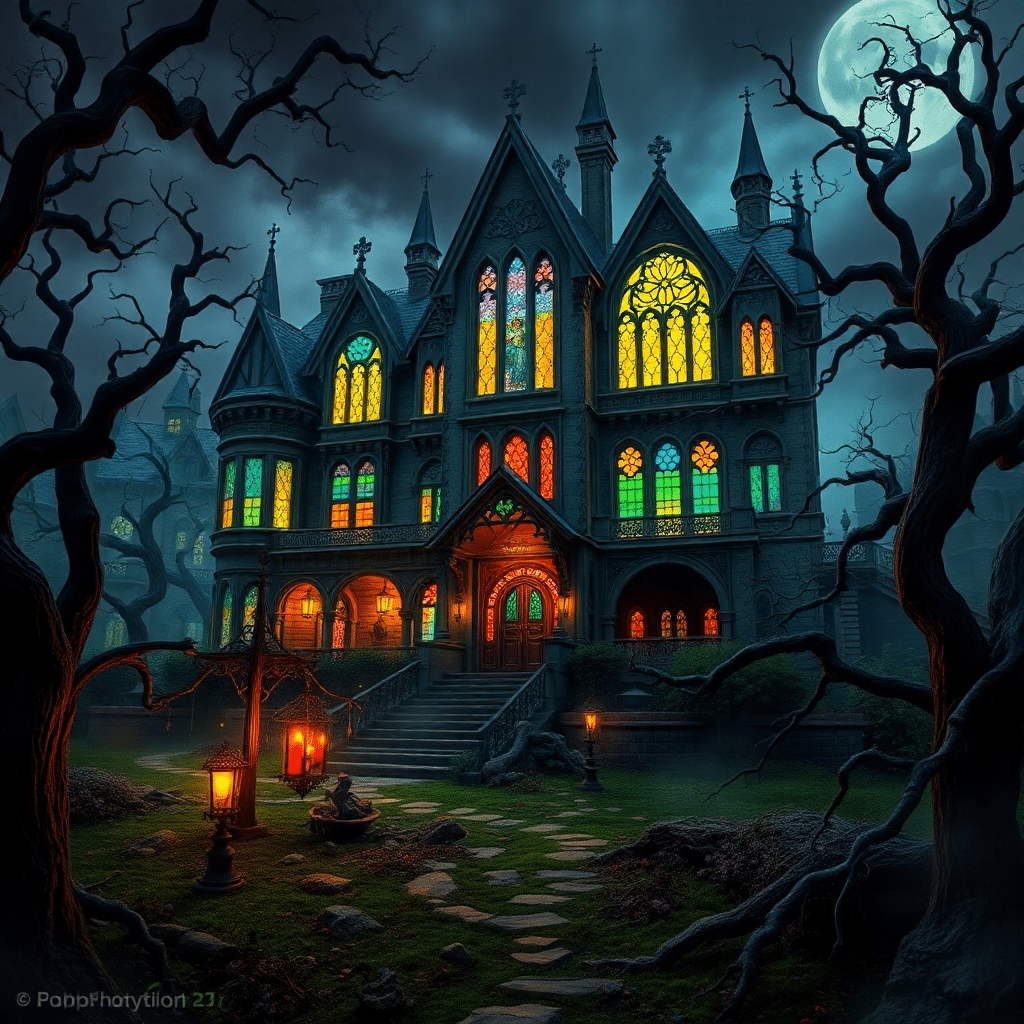 Mystical Shadows: Echoes of a Forgotten Estate
