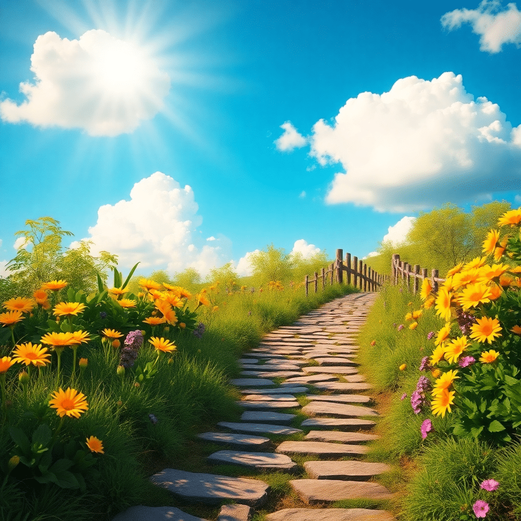 Whispers of Renewal in the Spring Meadow