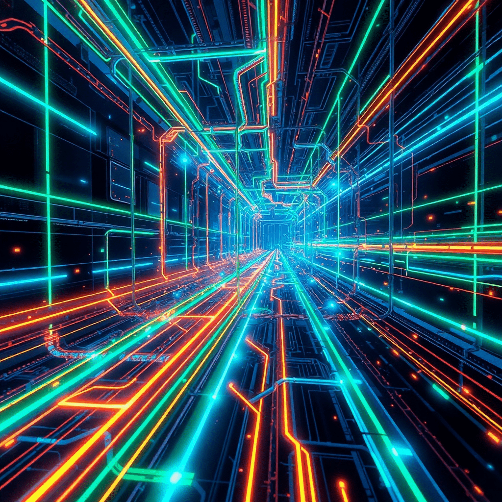 Neon Nexus: Pulse of the Cyber Realm