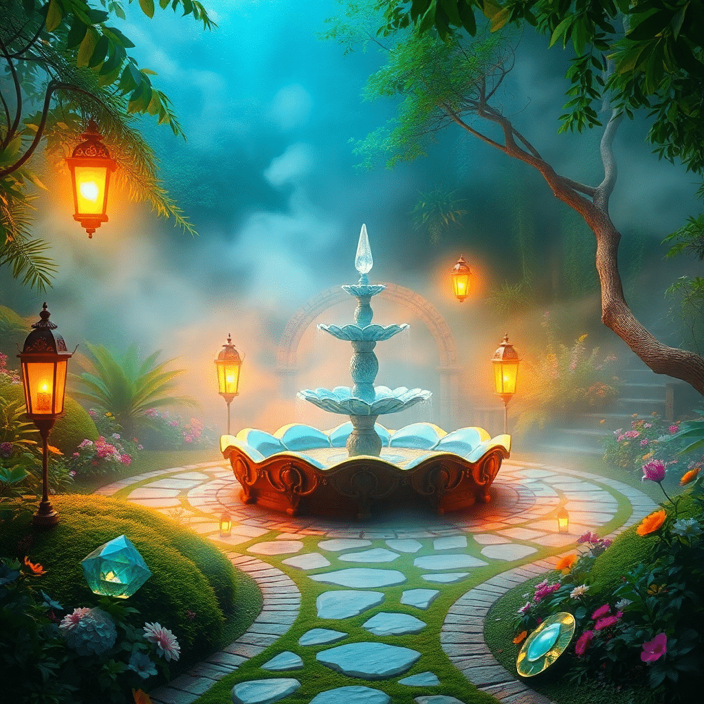 Whispers from the Enchanted Ethereal Oasis