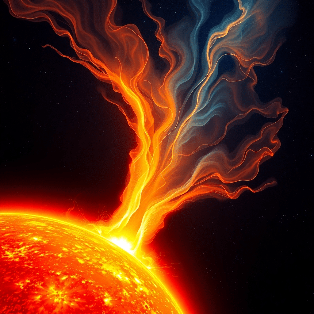 Solar Fury: Eruption of Cosmic Power