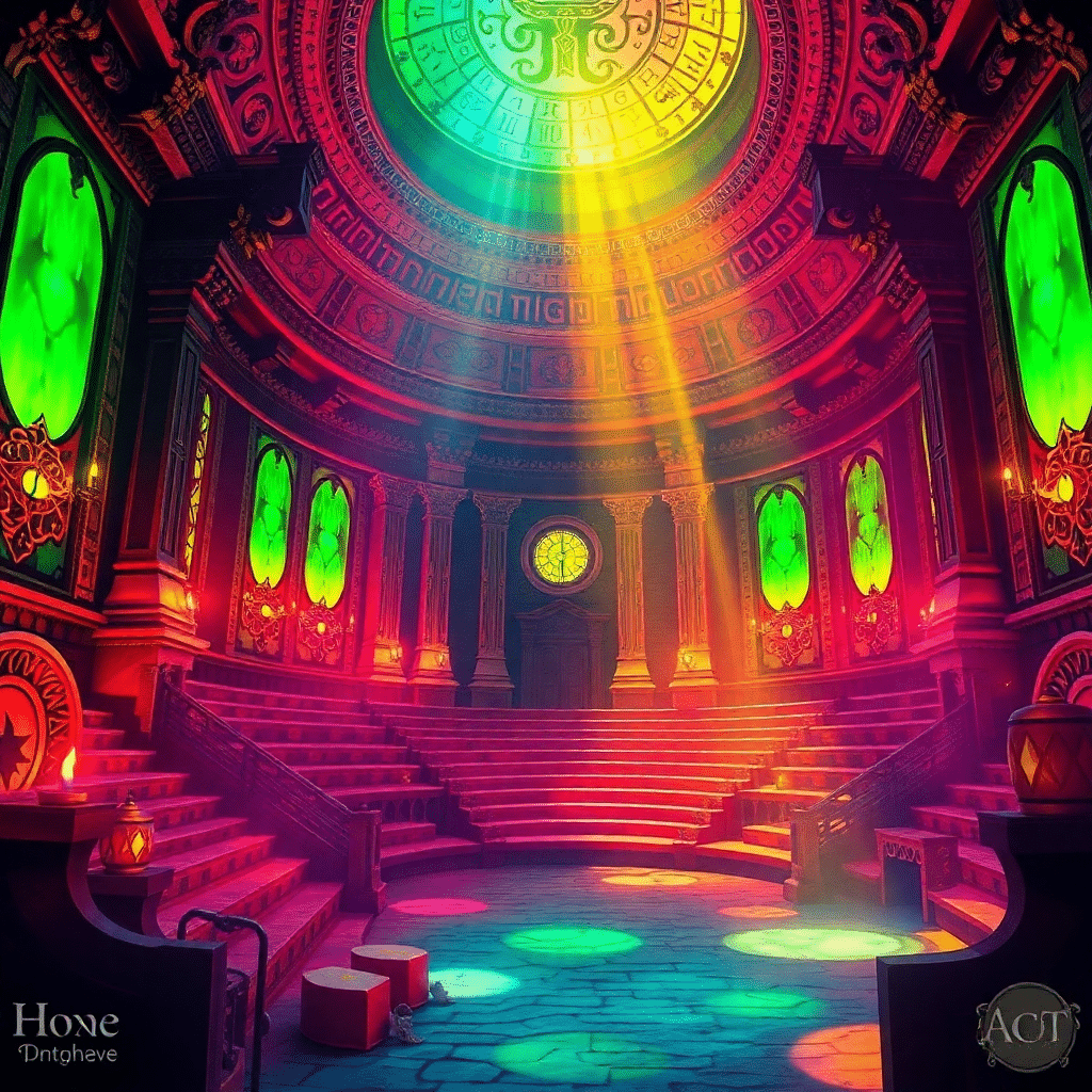 Mystic Circle of Elysium’s Whispering Arcane Halls