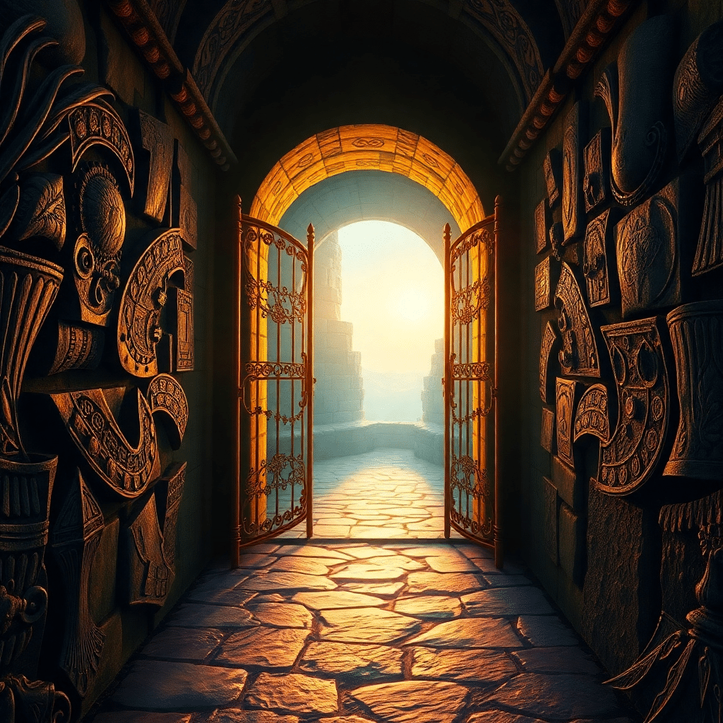 Whispers of Ancient Lore: Celestial Gateway to Elyria