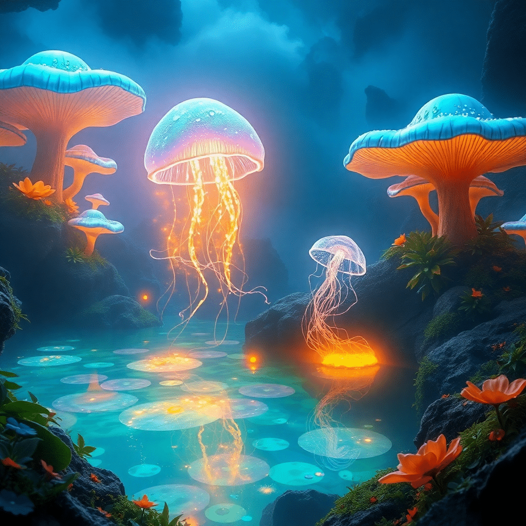 Whispers of Celestial Bloom: Lyra’s Starlight Sanctuary