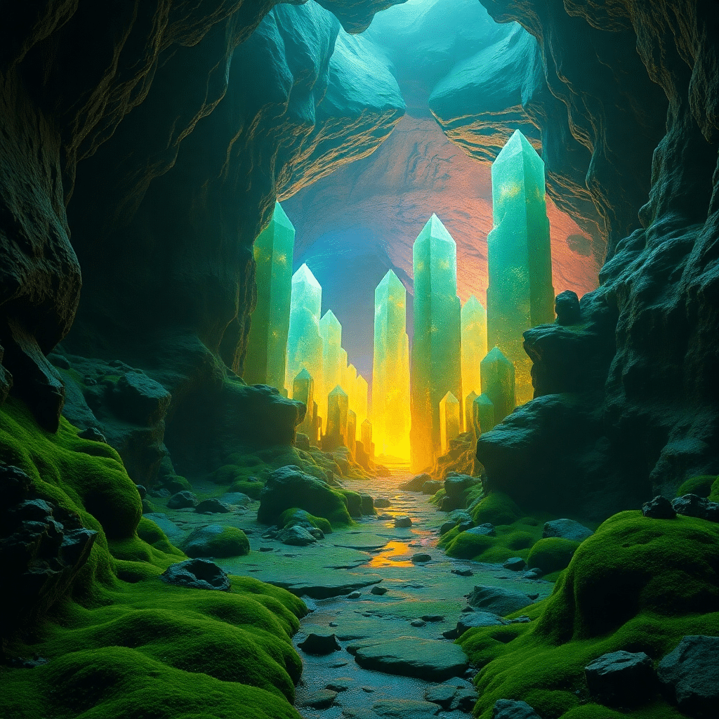 Emerald Abyss: Crystals of Elyria’s Forgotten Realms