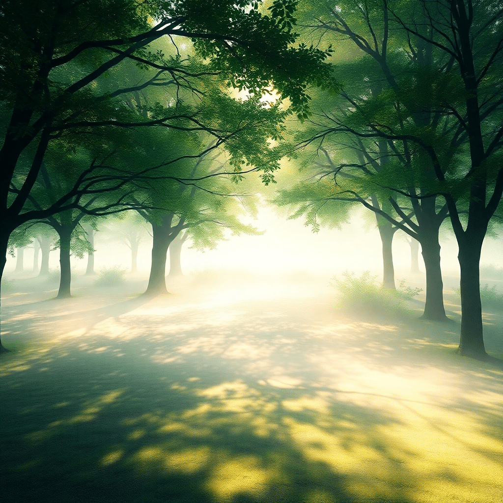 Morning Whispers in Mysterious Silvan Glen