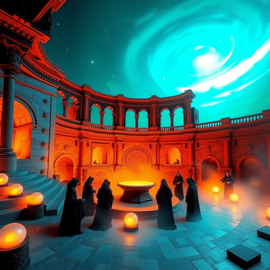 The Celestial Convergence of Ancient Arcane Rites