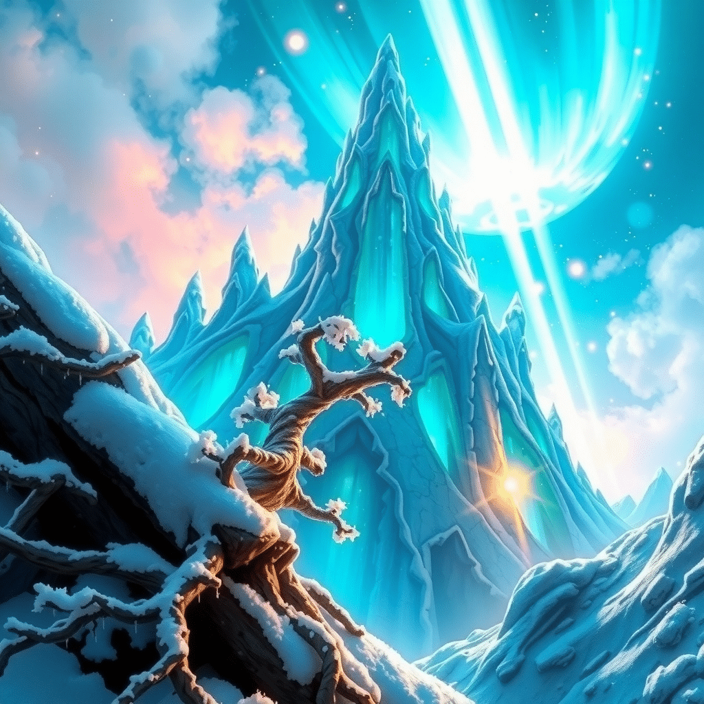 Gateway to Elysium: Frostfire Summit Ascending