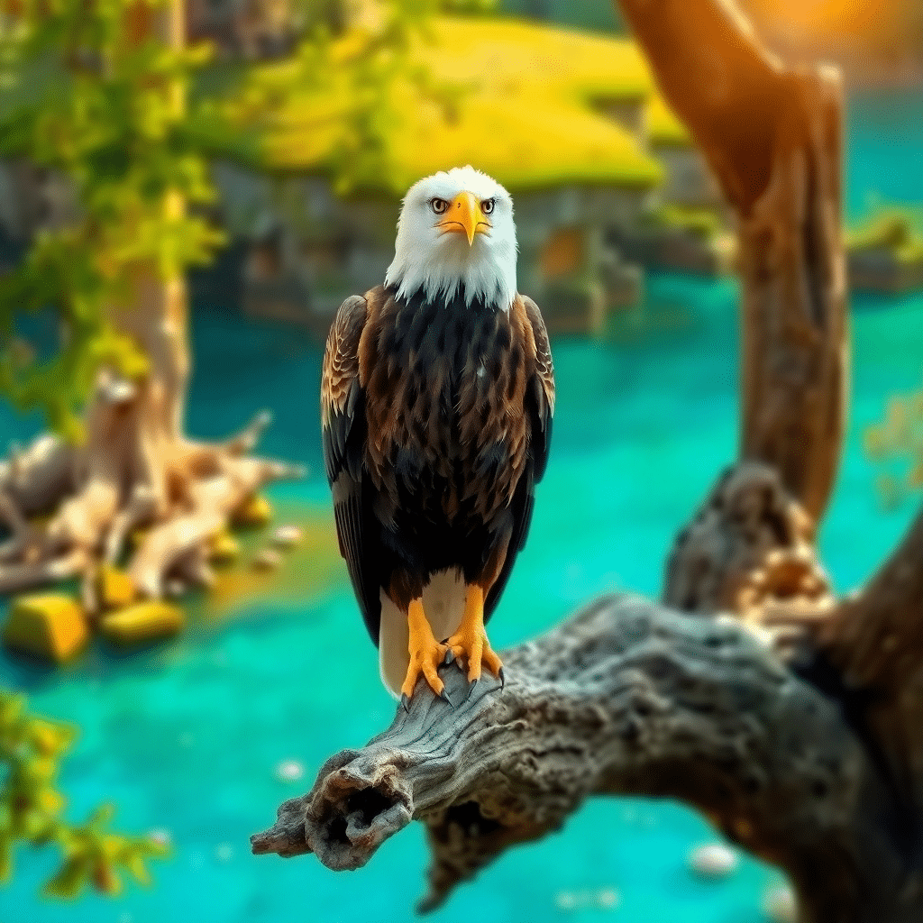 Bald Eagle Aurora