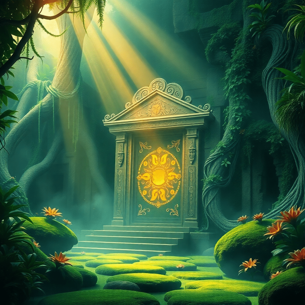 Mysterious Temple of Eternal Verdant Whisperings