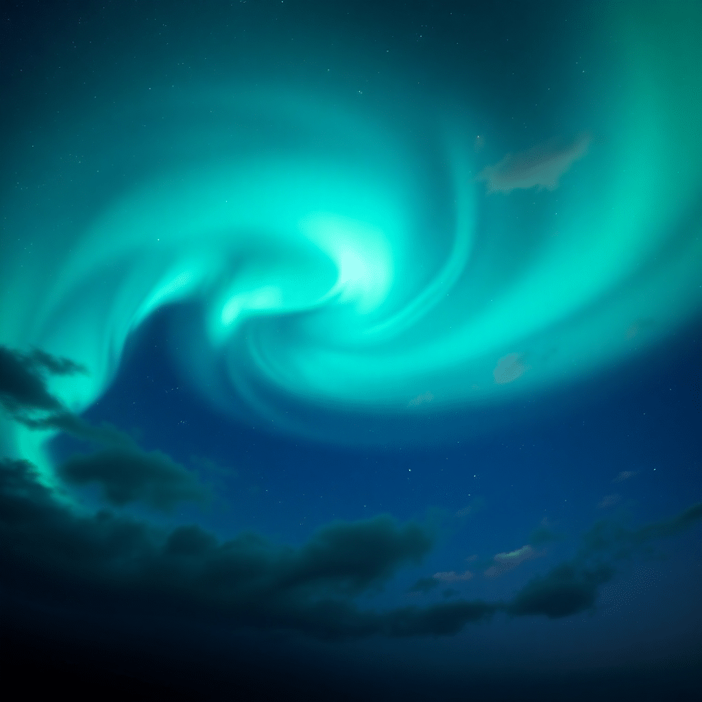 Aurora’s Divine Dance in the Celestial Tapestry