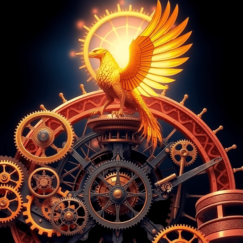 Mechanical Griffin of Timekeeper’s Heritage Majesty