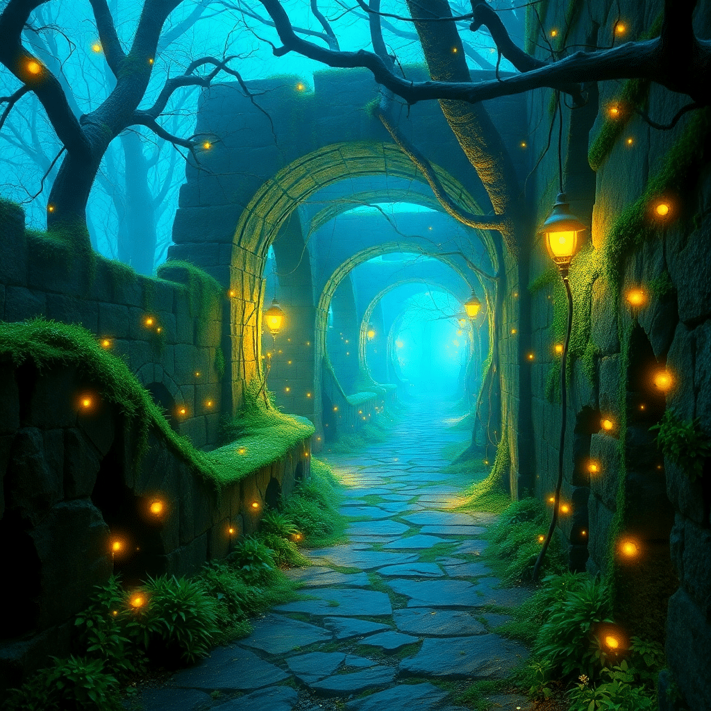 Whispers of the Ancient Labyrinthine Oracle’s Path