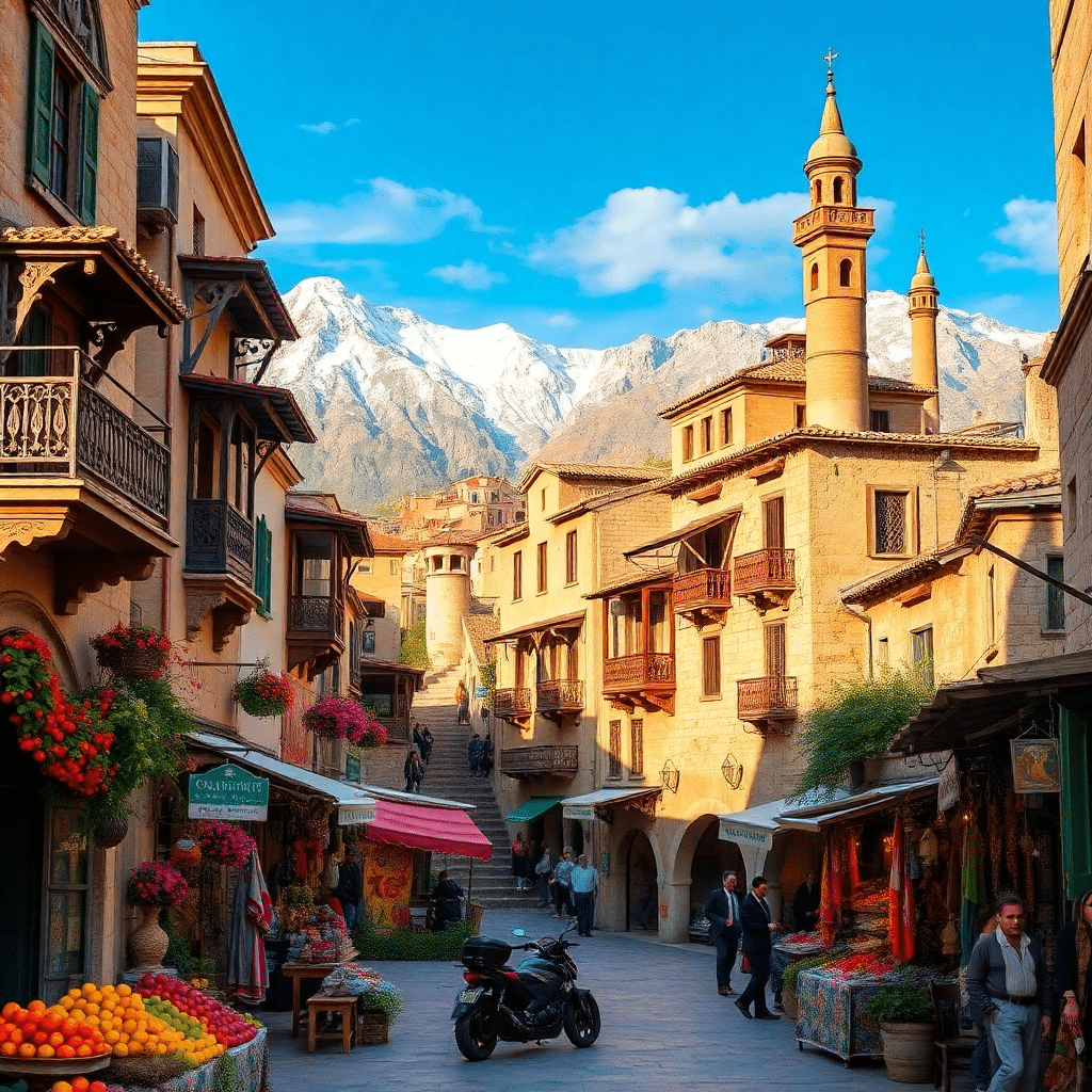Golden Haven of Ancient Old Town Charm