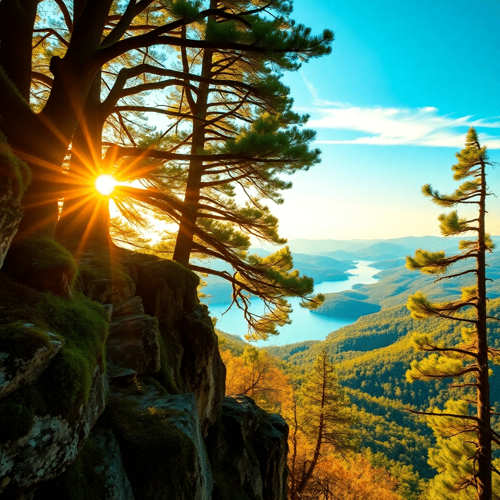 Embracing Serenity: Cascadia’s Golden Hour Tranquility