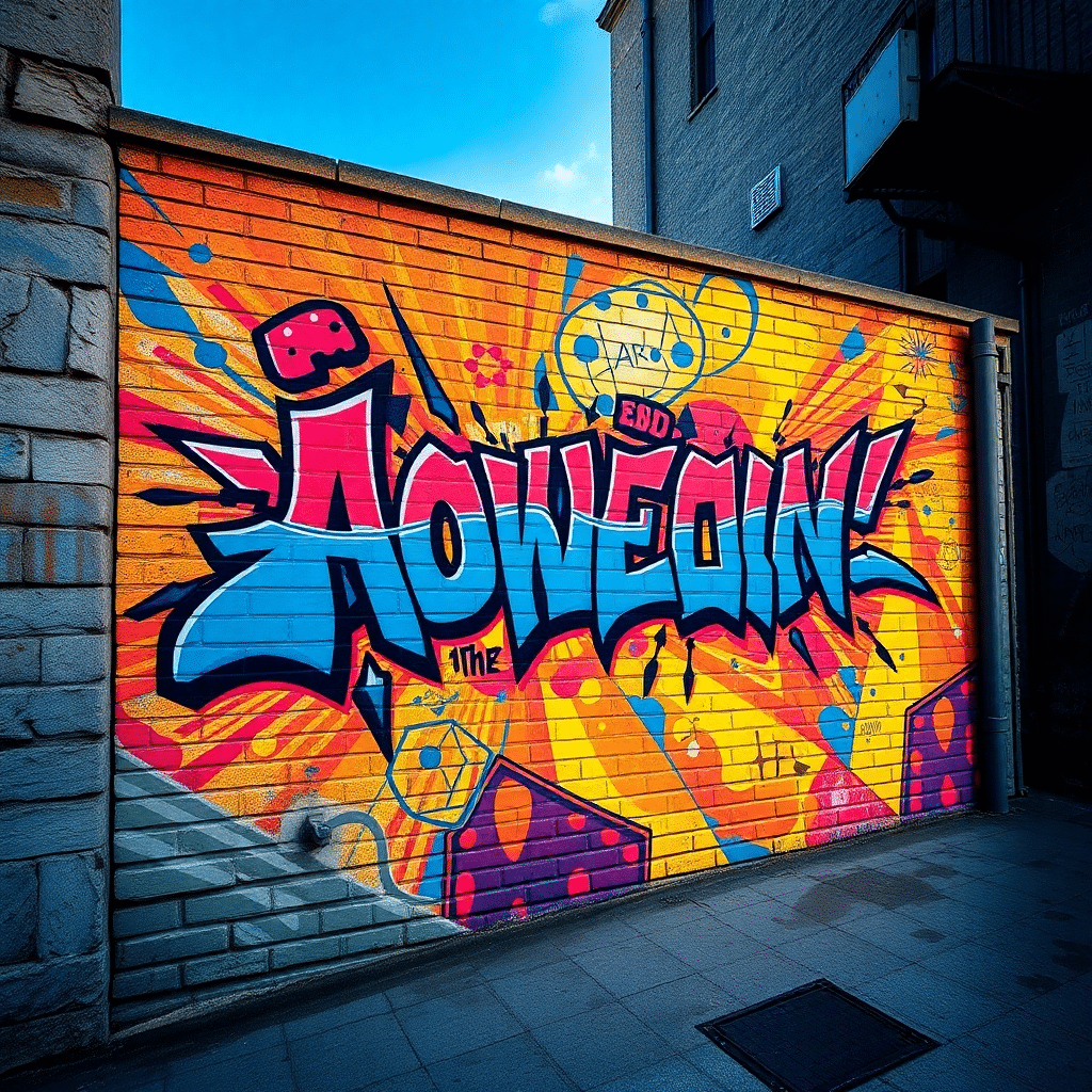 Urban Rebel’s Canvas: “Echoes in the Concrete Jungle”