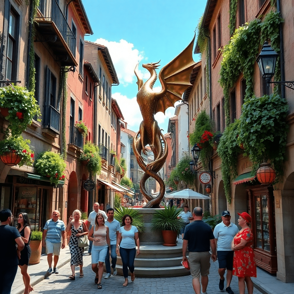Mythic Chronos: Awakening in Old Town Splendor