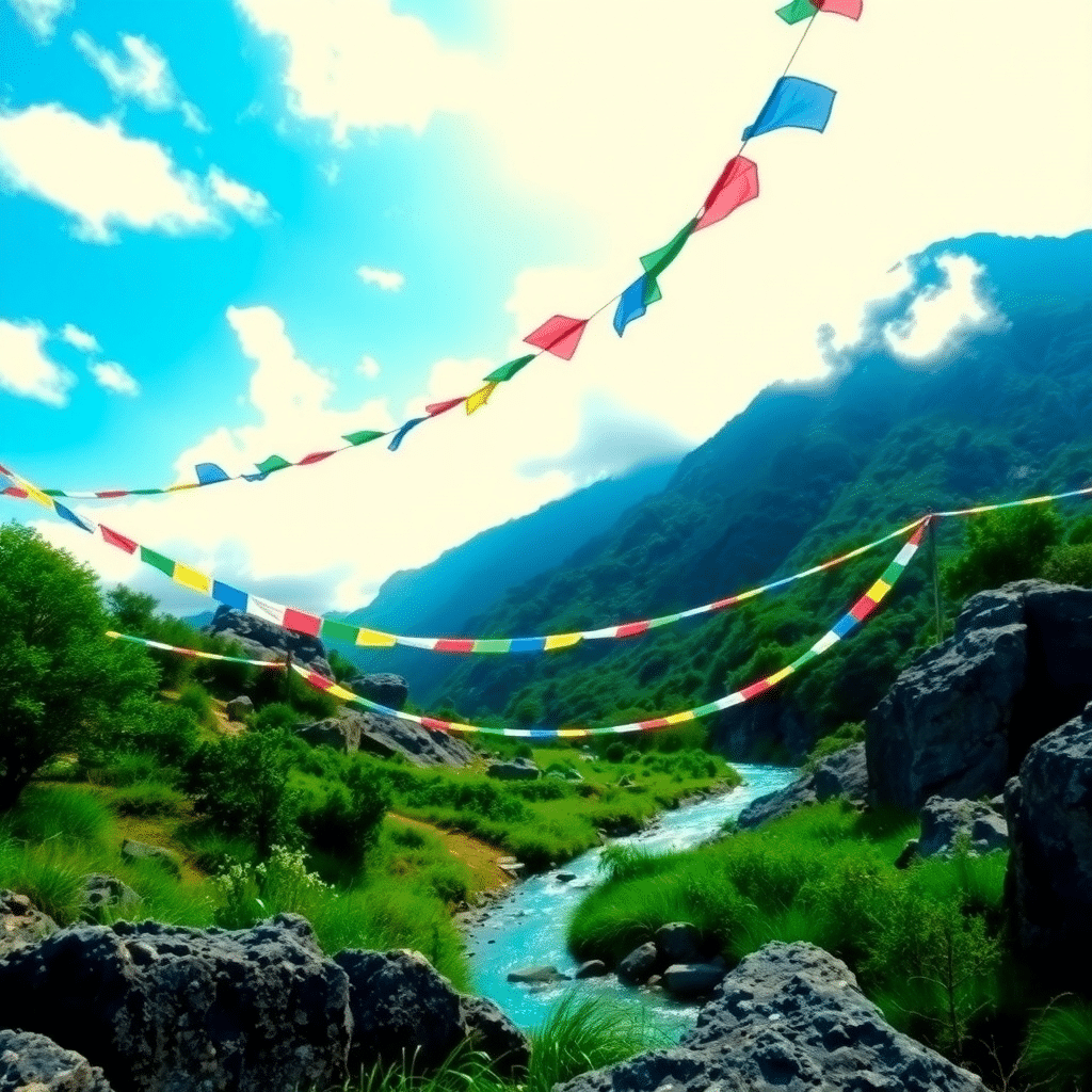 Whispers of Serenity on Mystic Mountain’s Turquoise Shores