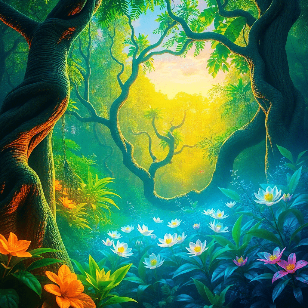Whispering Winds of the Emerald Jungle Kingdom