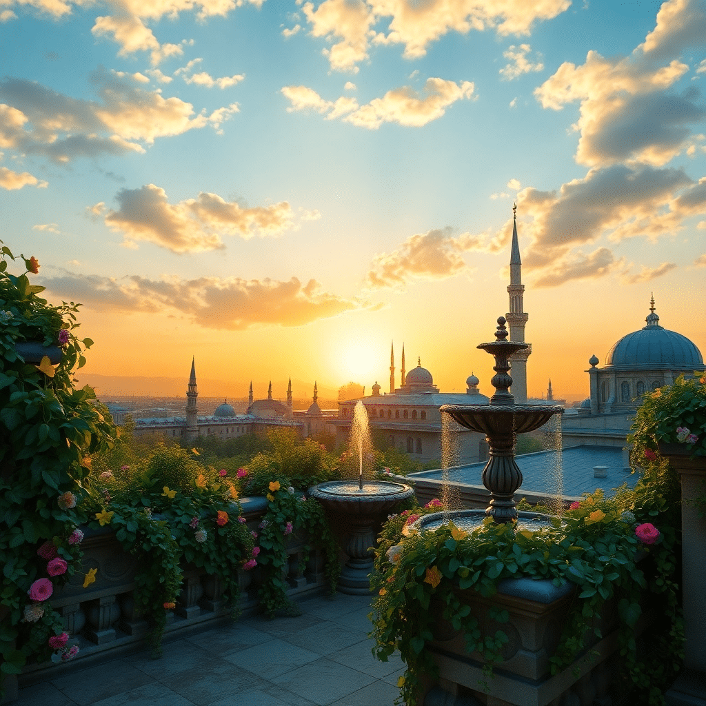 Whispers of the Celestial Oasis Rooftop Sanctuary