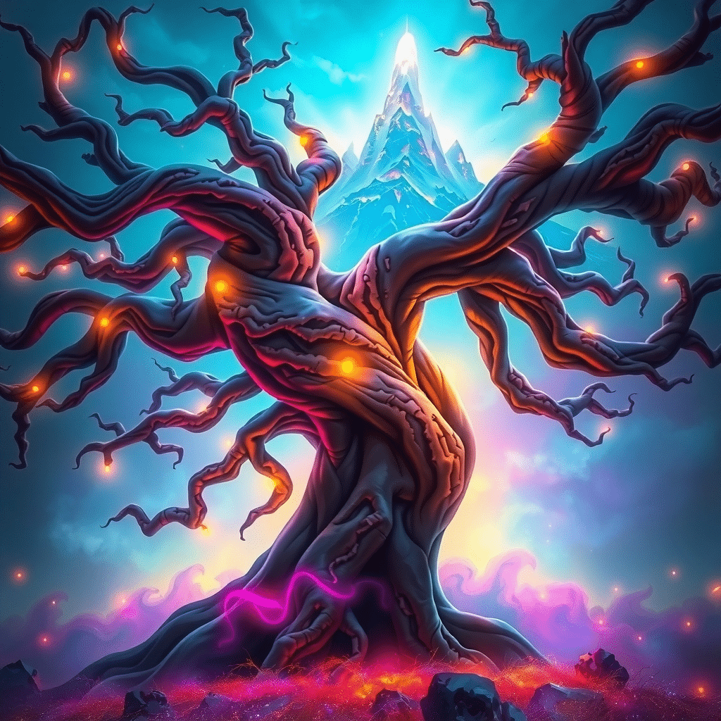 Whispers of Eternity: The Luminous Sentinel of Twilight