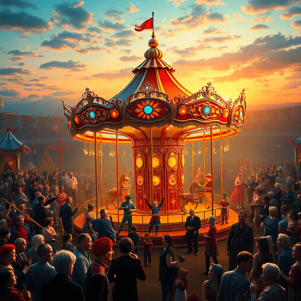 Wonderland of Whimsy: Twilight Tales Carousel Revue