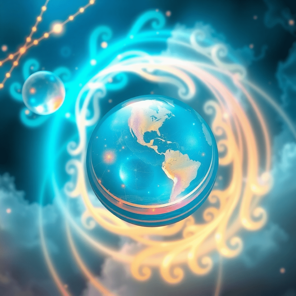 Enchanted Celestial Sanctuary: Nebula Oasis Guardians
