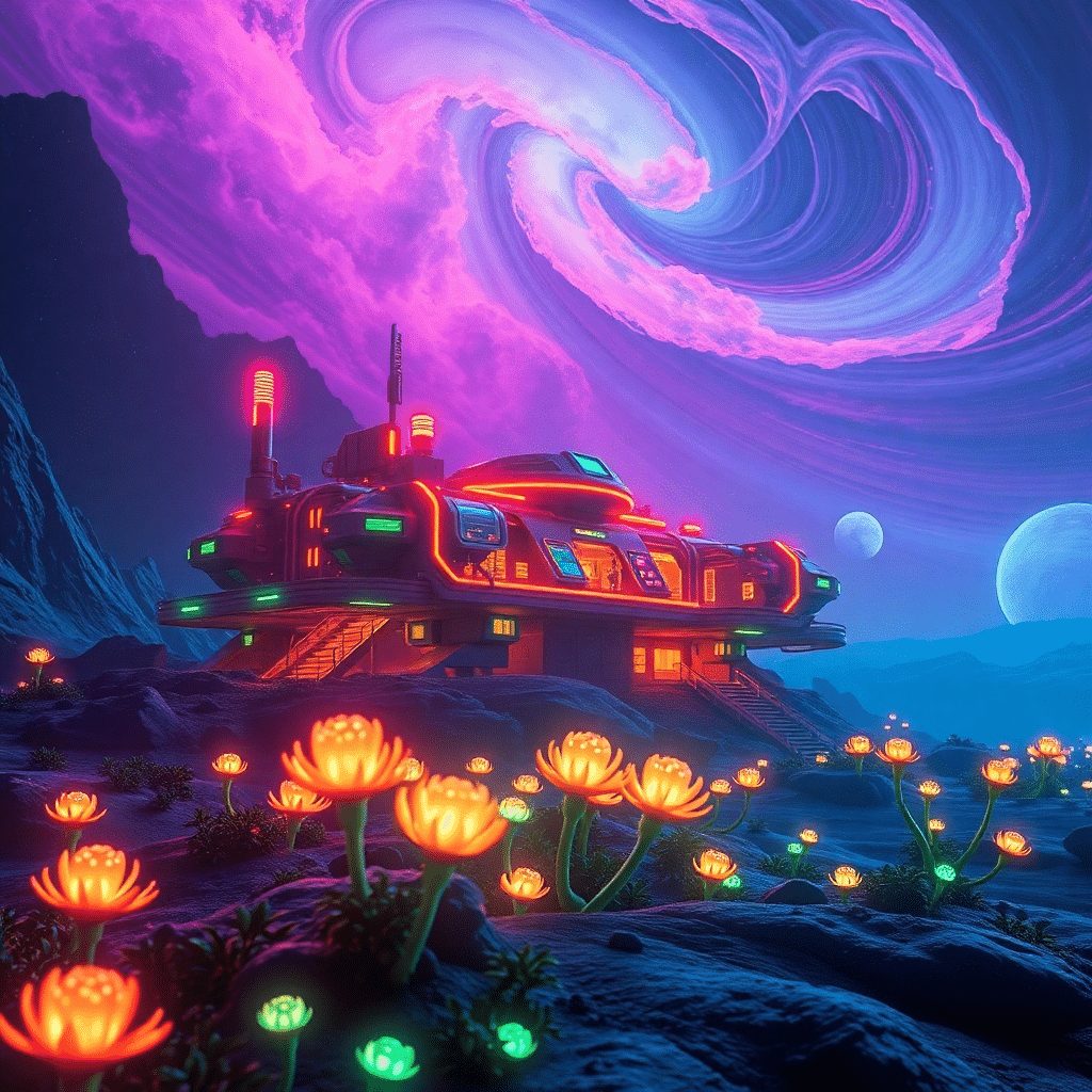 Cosmic Whisperer’s Elysium: Edge of Infinity Station