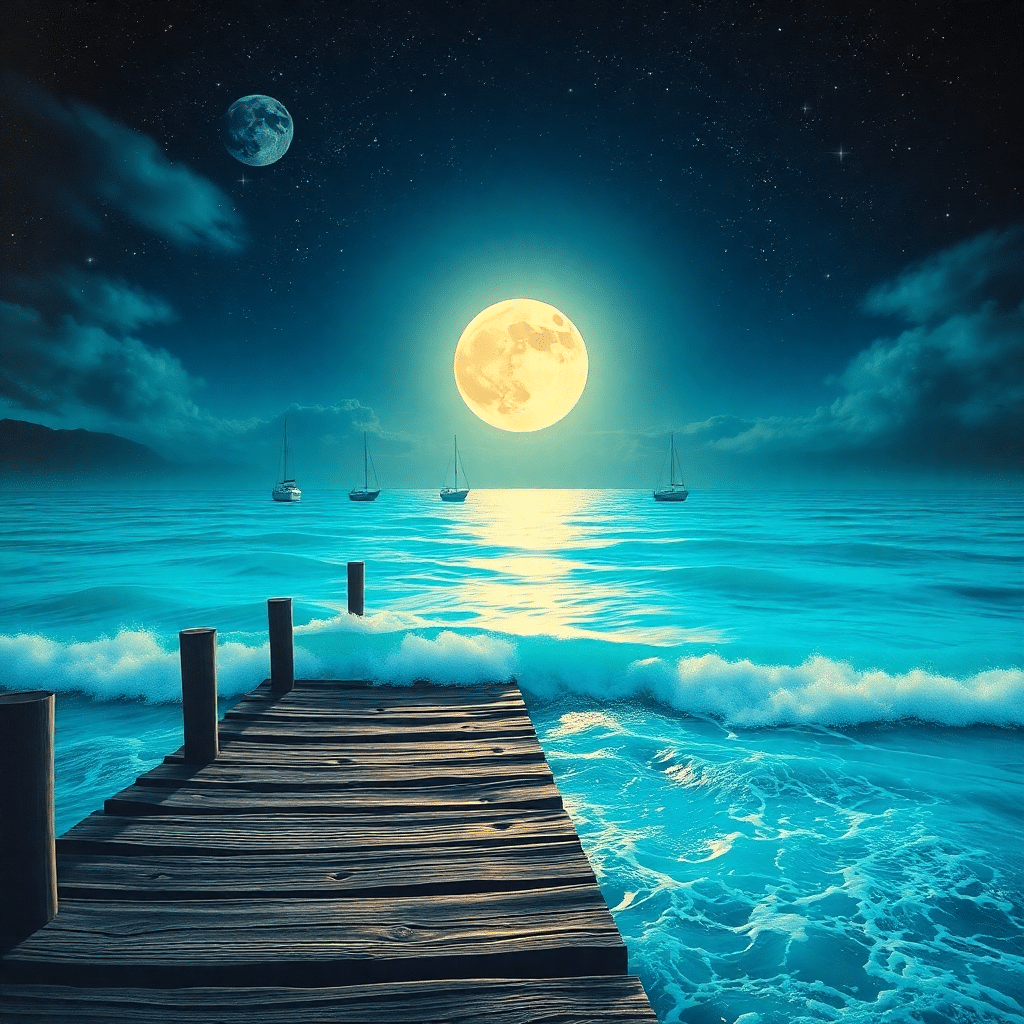 Moonlit Serenity: “Midnight’s Whisper”

Luna the Siren