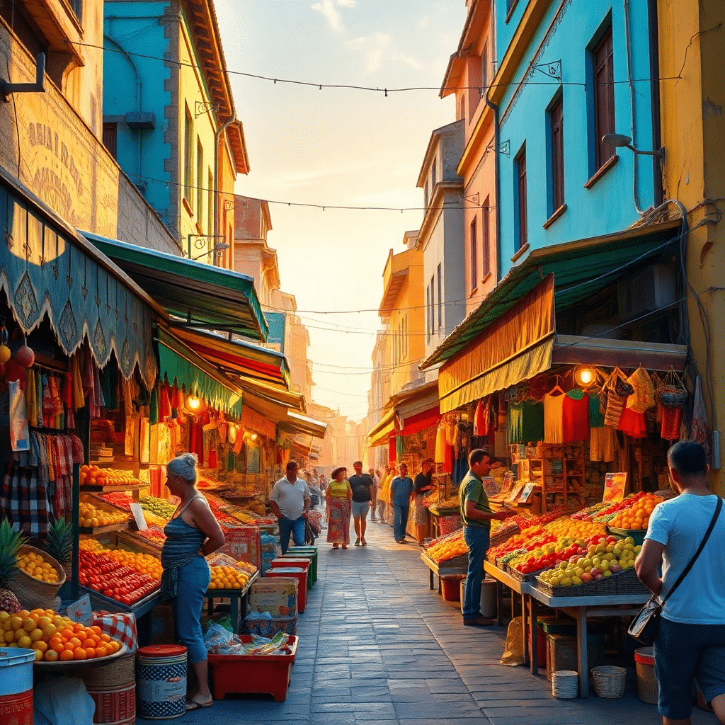 Whispers from the Golden Hour Bazaar